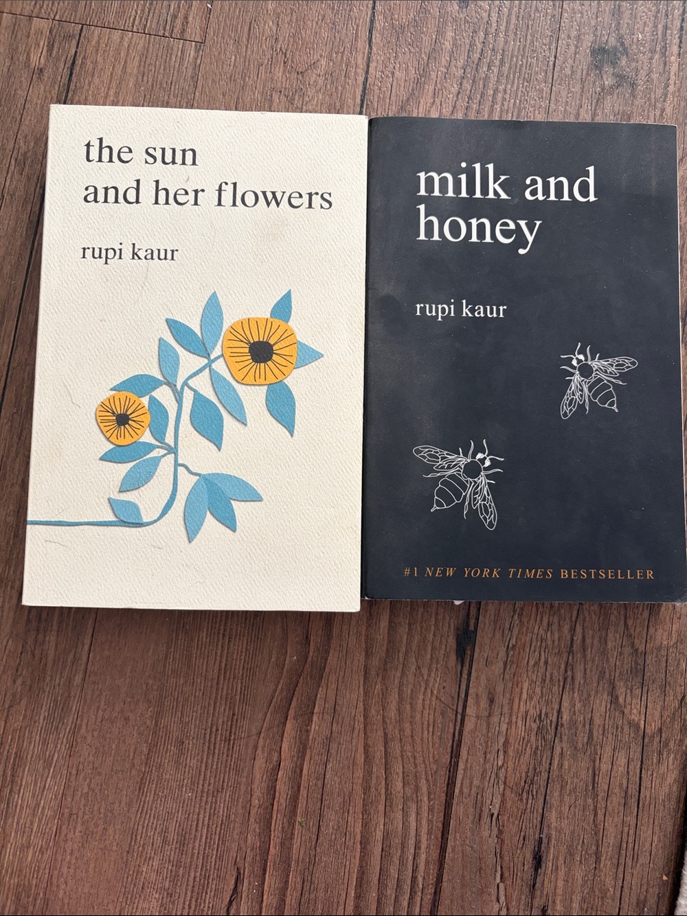 Paperback Poetry Collection - Milk and Honey and The Sun and Her Flowers